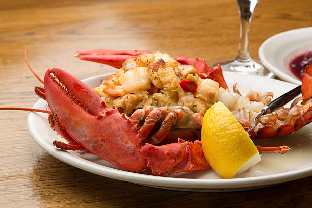 istock Gourmet Stuffed Lobster 155598932