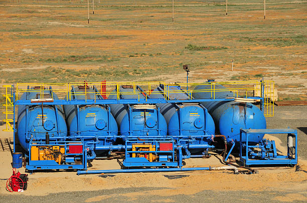 istock Oil industry - storage tanks 155599329