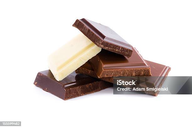 Schokolade Stockfoto und mehr Bilder von Dunkel - Dunkel, Weiße Schokolade, Schokoladentafel