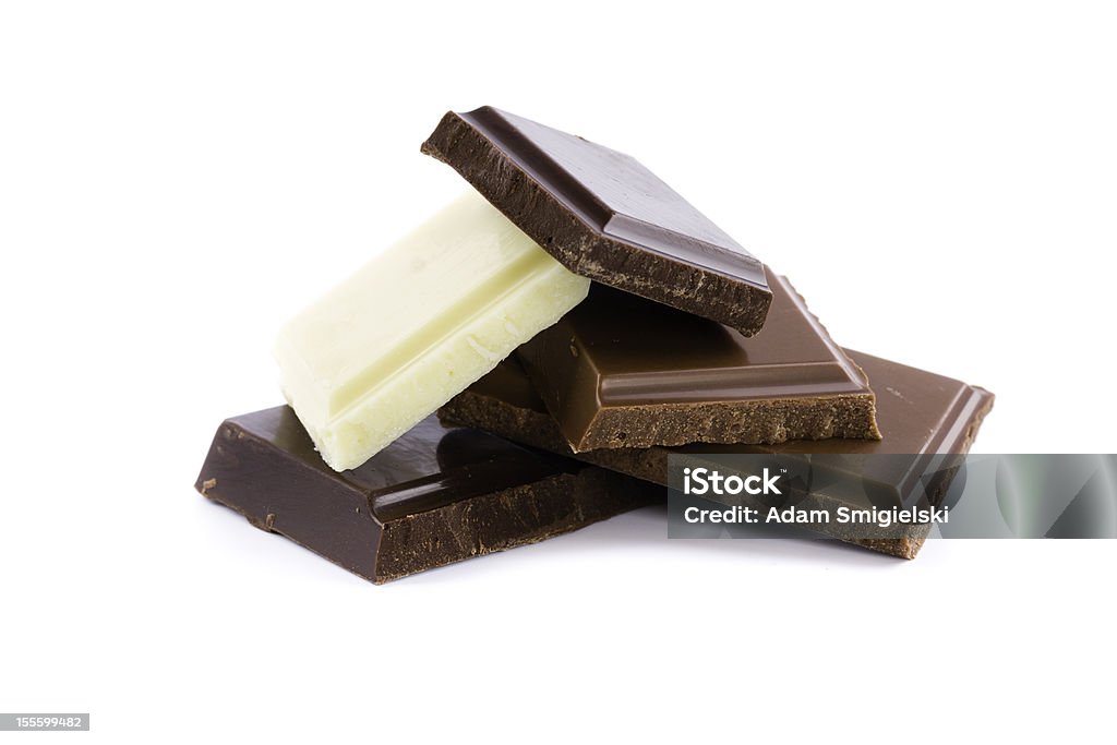 Au chocolat - Photo de Chocolat blanc libre de droits