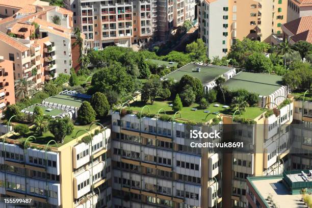 Monte Carlo Sui Tetti Della Città - Fotografie stock e altre immagini di Conservazione ambientale - Conservazione ambientale, Tetto, Città