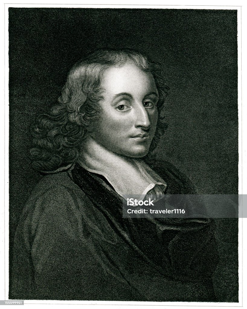 Blaise Pascal - Lizenzfrei Blaise Pascal Stock-Illustration