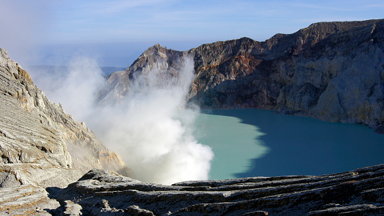 Kawah Ijen volcano, Java Island - Indonesia