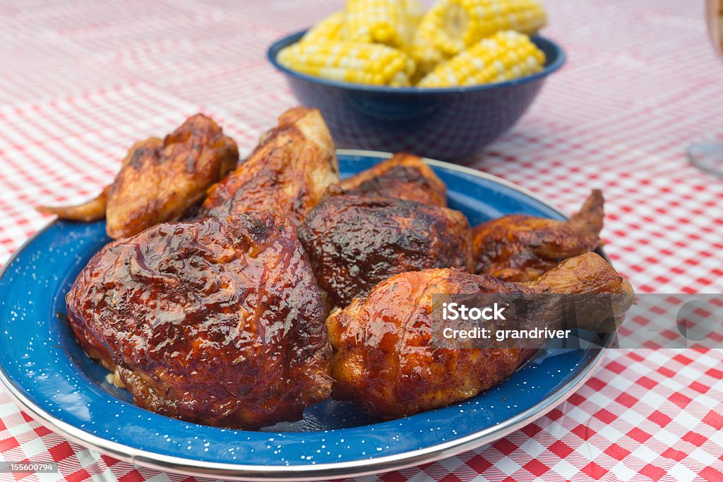 Churrasco de frango - Foto de stock de Frango de Churrasco royalty-free