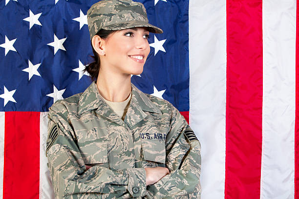 U S Airwoman Portrait