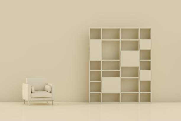 istock 3D Modern living room 1556009960
