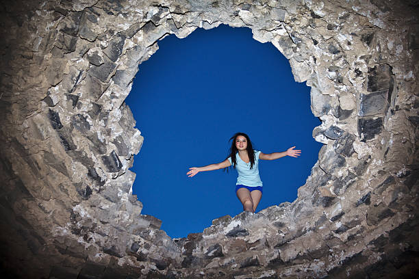 istock Adventure young woman 155601008