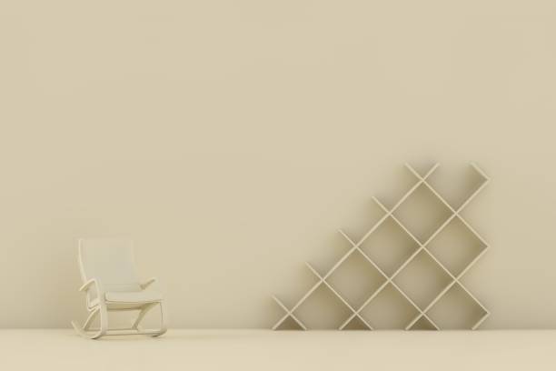 istock 3D Modern living room 1556010511