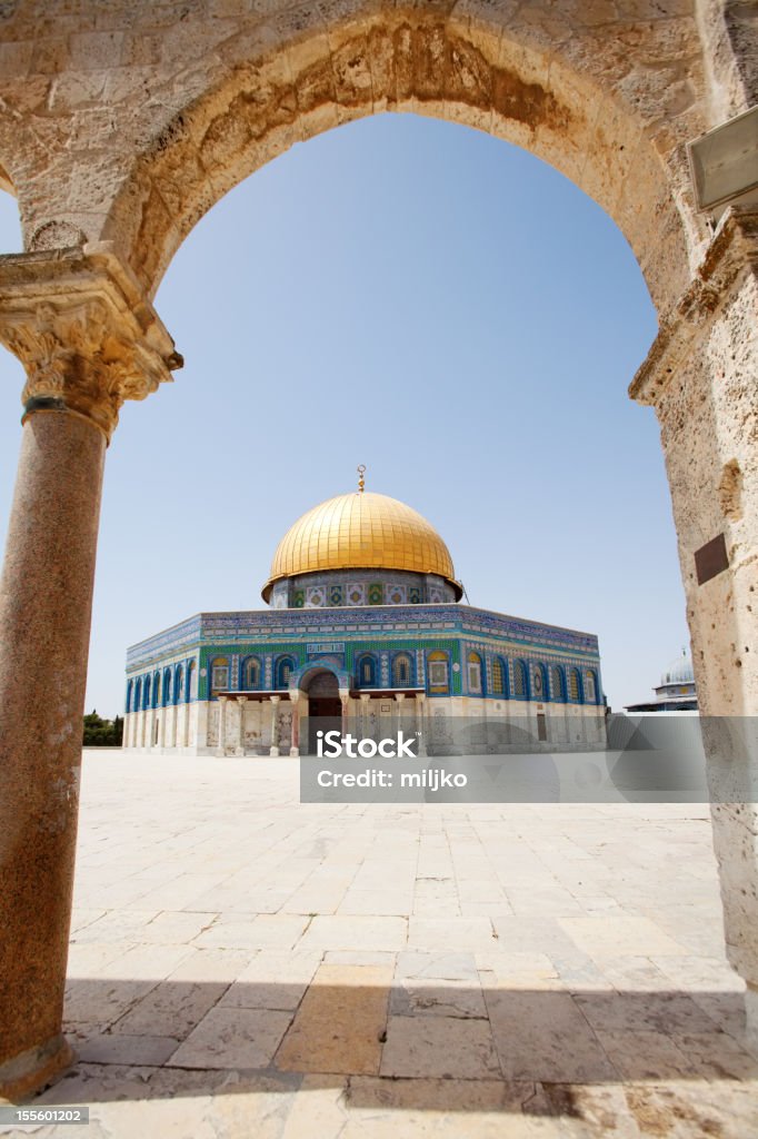 Cúpula da Rocha em Jerusalém, Israel, - Royalty-free Jerusalém Foto de stock