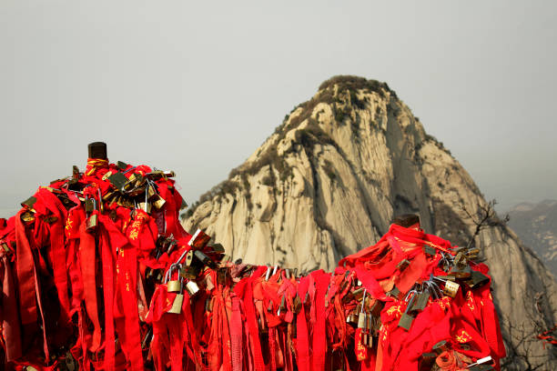 Mount Hua is a mountain located near the city of Huayin in Shaanxi province.
