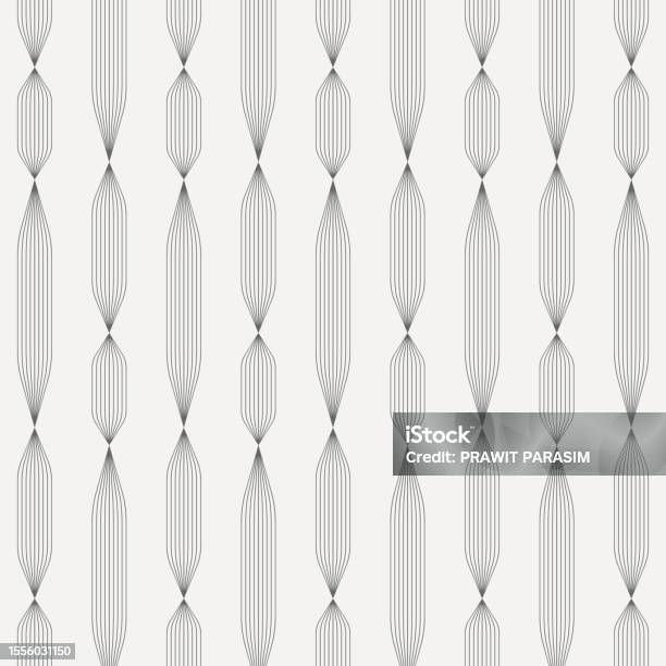 Linear Vector Pattern Repeating Linear Diamond Shape On Garland In ...