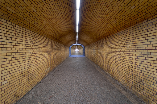 Underground walkway in Berlin Grunewald