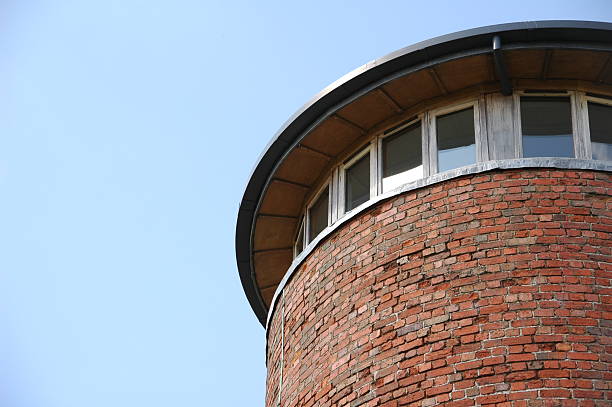 istock Top of a Windmill with clear sky 155606529