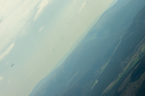 A small aircraft comes into close proximity of another creating a dangerous situation.