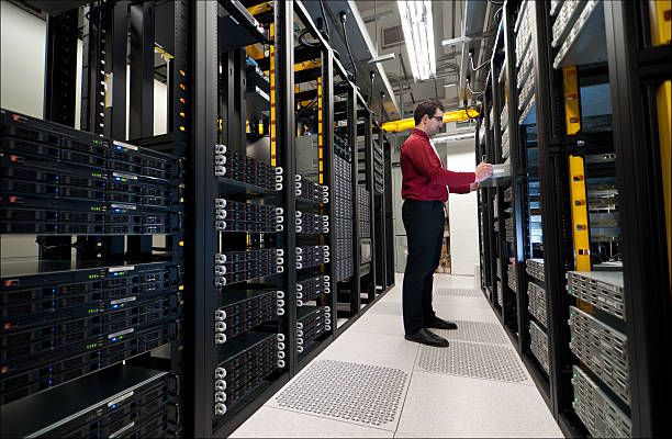 Server expansion stock photo