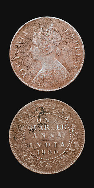 istock Antique India Coin 155626272