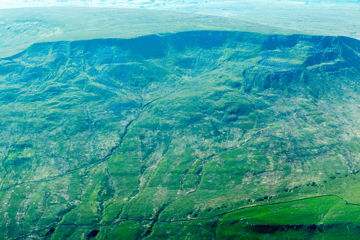 A view of the stunning and most beautiful countryside in the United Kingdom, during summer.