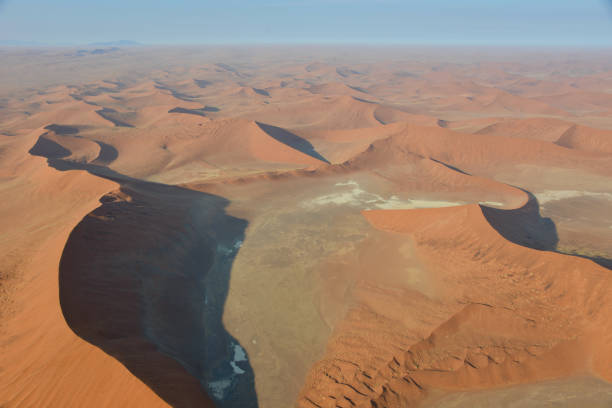 istock Aerial view of Sossusvlei 1556389922