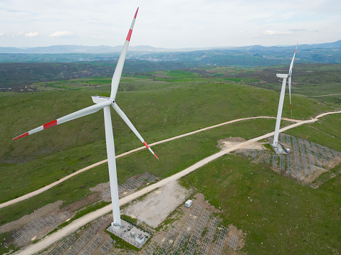 Large Wind Turbines Alternative energy sources