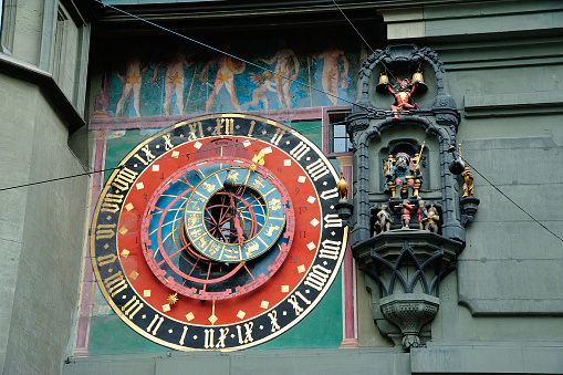 Clock Tower detail in Bern