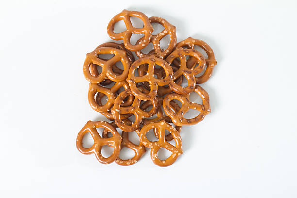 istock Pile of Pretzels Above 155663156