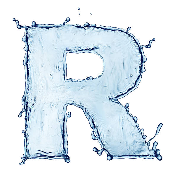 istock Water splash in the form of letter 155663760