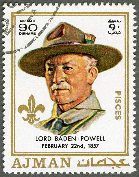 istock Postage stamp Ajman 1970 Robert Baden-Powell (1857-1941) 155664195