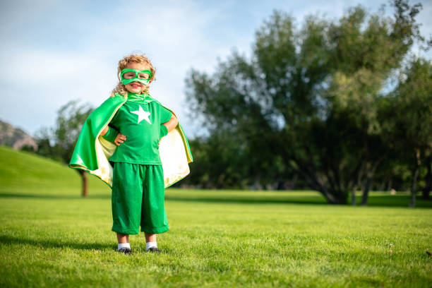 Little Girl Superhero