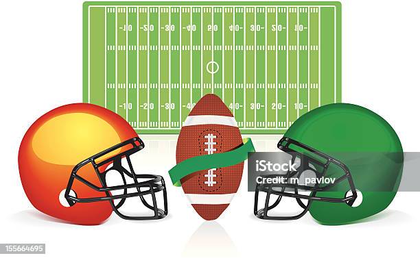 American Football Stock Illustration - Download Image Now - American Culture, American Football - Ball, American Football - Sport
