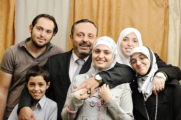 istock Muslim Arabic family indoor 155665182