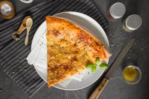 istock A new york slice pizza on a black background 1556661470