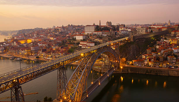 istock old Porto at sunset, Portugal 155666927
