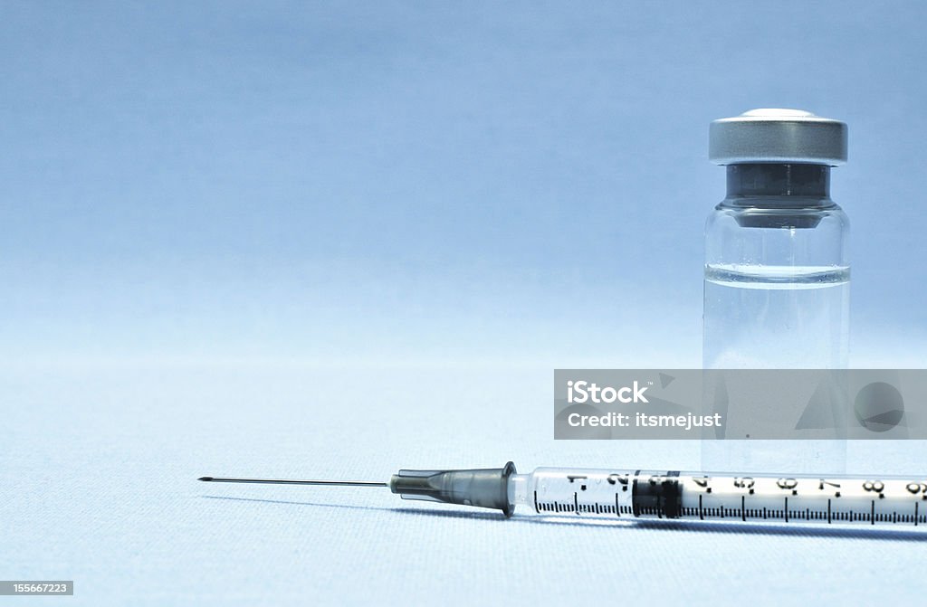 In the world of drugs Many other medical photos in my ligthboxes: Flu Vaccine Stock Photo