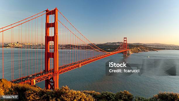 Golden Gate Bridge Stockfoto und mehr Bilder von Architektur - Architektur, Brücke, Fotografie