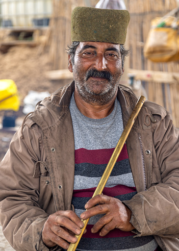 A man from the shed, living in the deserts of Iran, accompanied by my own hand-made instrument