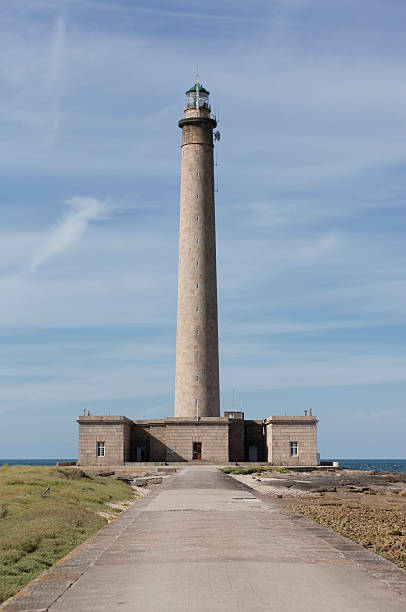 istock Lighthouse 'Phare de Gatteville' in Normandy 155668357