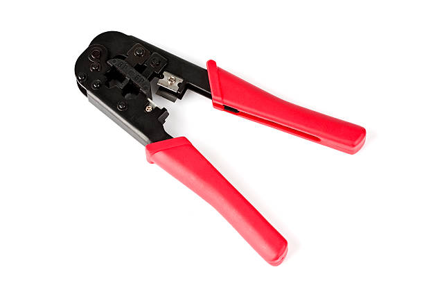 rj45 압착 공구 - computer single object pliers cutting 뉴스 사진 이미지