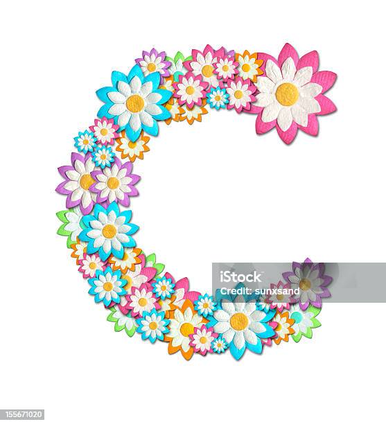 花のアルファベット白背景 - アルファベットのストックフォトや画像を多数ご用意 - アルファベット, ハーブ, ピンク色