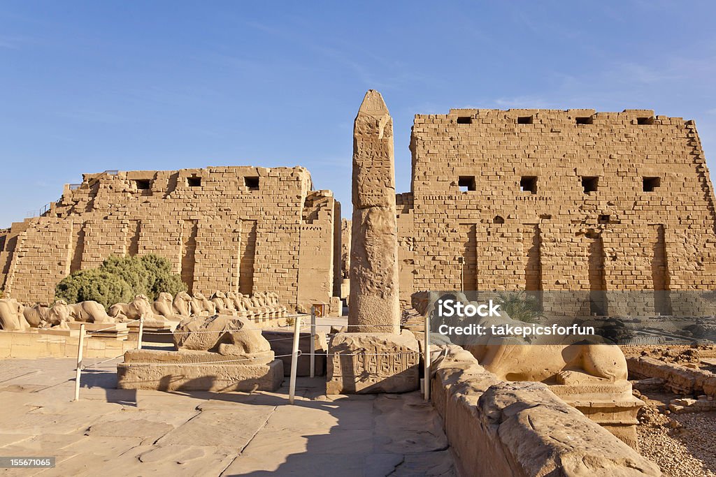 temple of karnak temple of karnak, luxor, egypt Africa Stock Photo