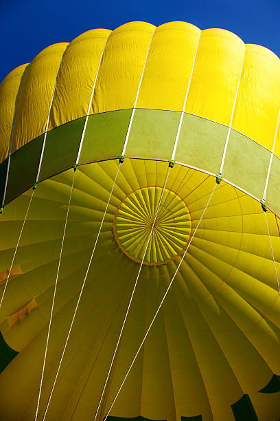istock Yellow air ballon in sky 155671561