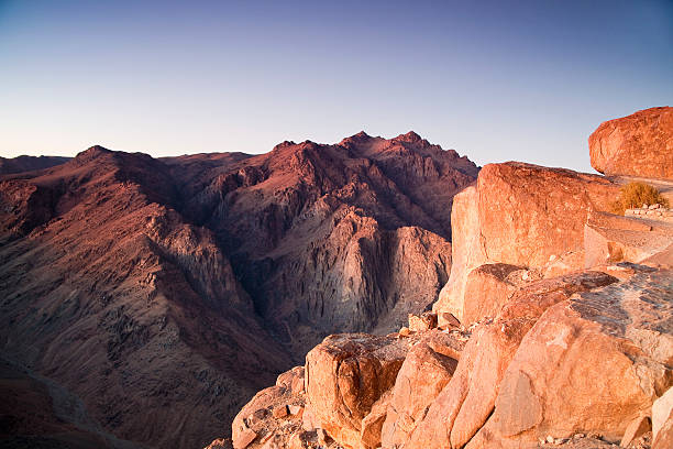 istock Mount Moses and Saint Catherine in Sinai Peninsula 155673453