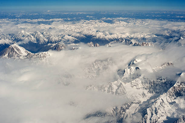 istock Aerial photography, Nepal Himalayas 155674389