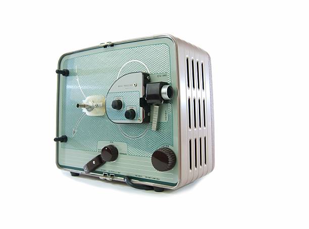 istock Vintage 8mm Home Movie Projector on Angle 155674603