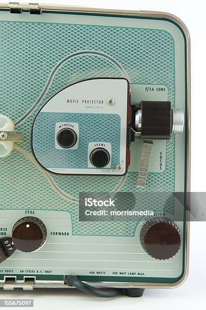 8 Mm Vintage Film Proiettore Home - Fotografie stock e altre immagini di Attrezzatura di proiezione - Attrezzatura di proiezione, Composizione verticale, Fotografia - Immagine