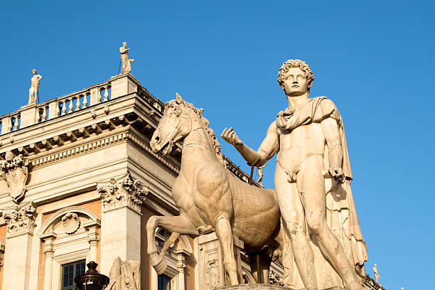 istock Horse Rider Statue 155675124