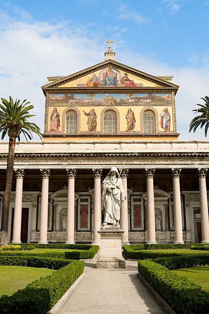 istock St. Paul Basilica In Rome 155675147