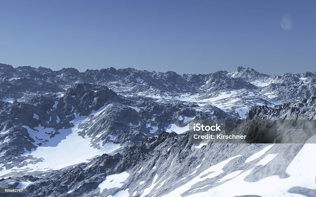 Alte montagne - Foto stock royalty-free di Alpi