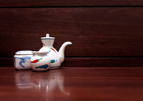 Cup of shoyu Studio shot for food concept background.