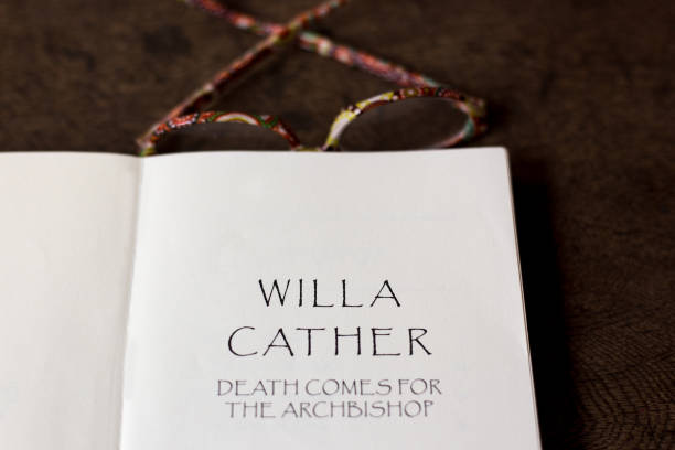 istock Open Book, Title Page: Willa Cather Death Comes for Archbishop 1556930690