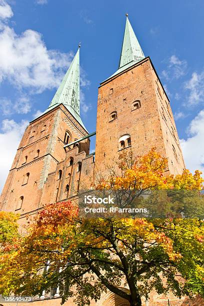 Foto de Igreja De St Mary De Lübeck e mais fotos de stock de Alemanha - Alemanha, Antigo, Arquitetura